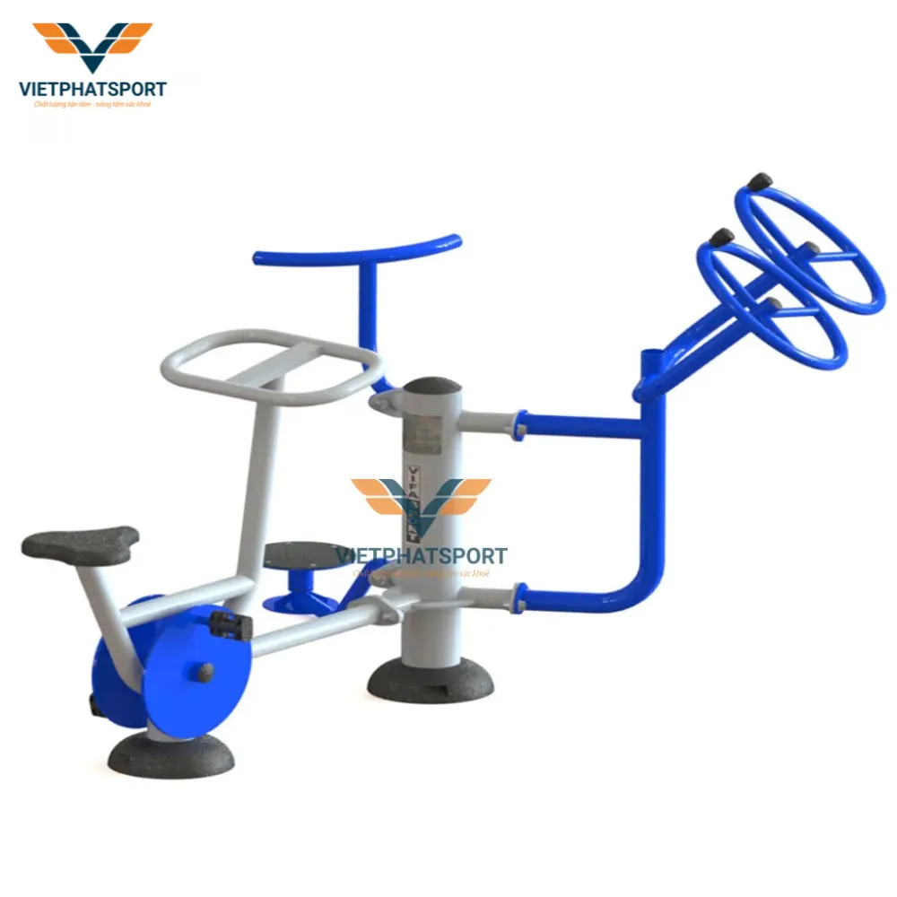 CỤM ĐẠP XE - XOAY EO - TAY VAI