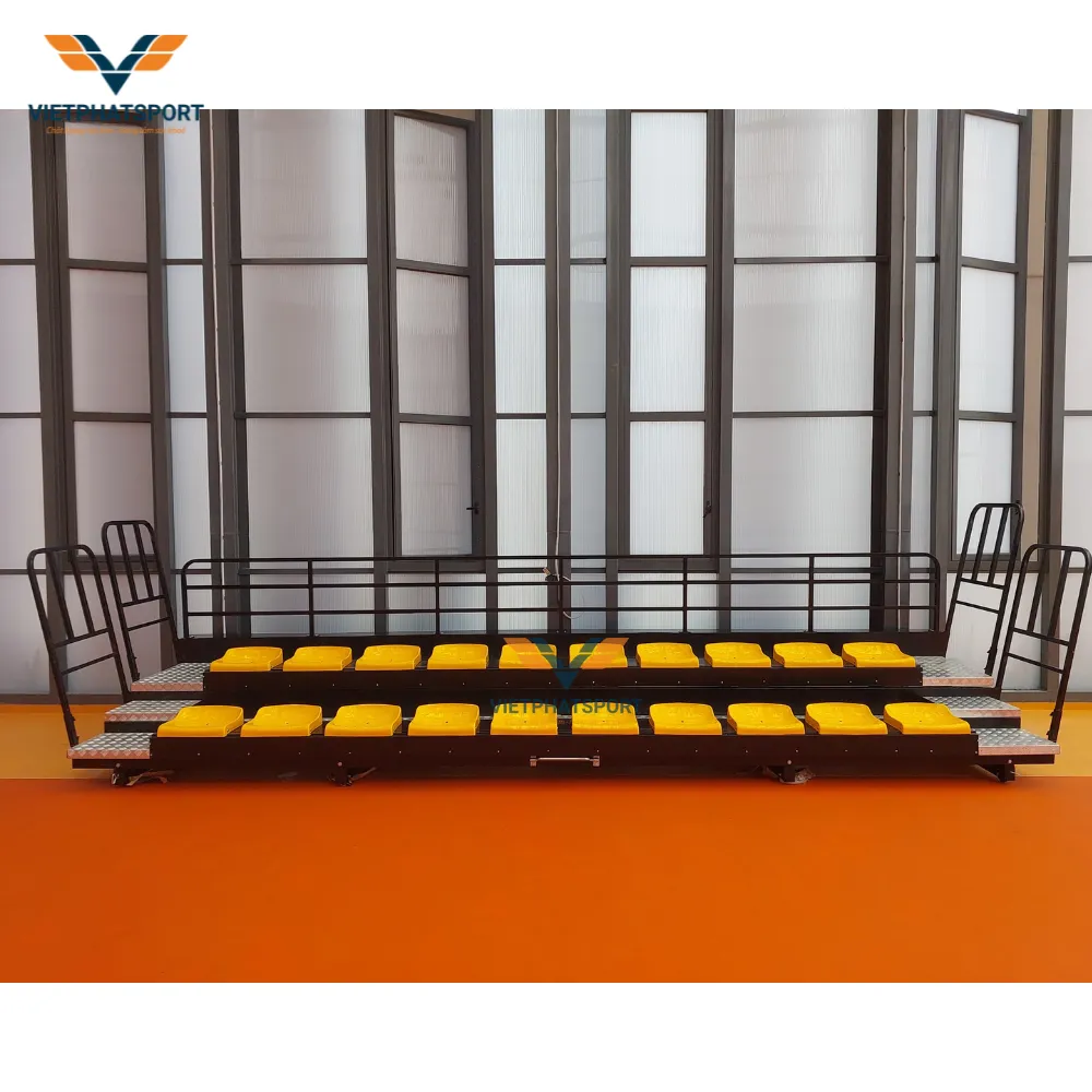 KHÁN ĐÀI XẾP 6M - 2 BẬC - 20 GHẾ