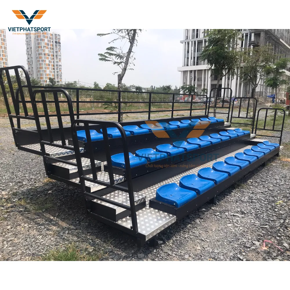 KHÁN ĐÀI XẾP 6M - 3 BẬC - 30 GHẾ