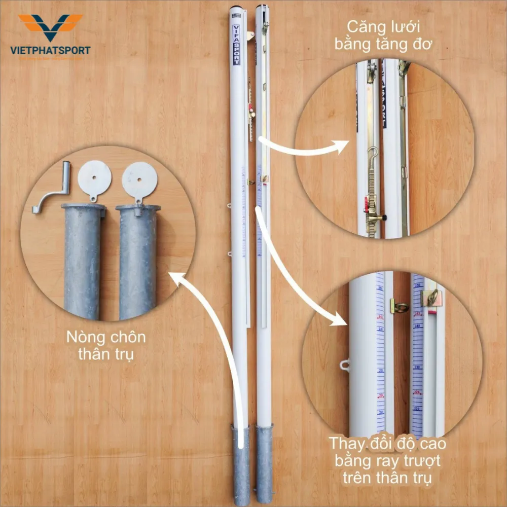 TRỤ BÓNG CHUYỀN 402442