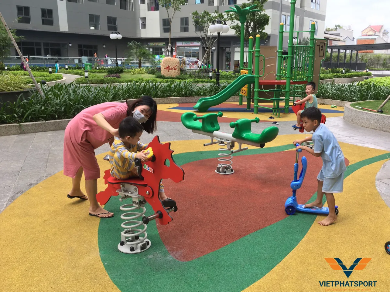 Bcons Garden hoàn thiện khu liên hợp thể thao ngoài trời