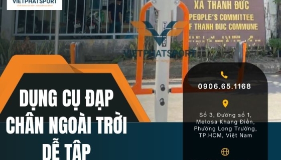 Dụng Cụ Đạp Chân Ngoài Trời Dễ Tập
