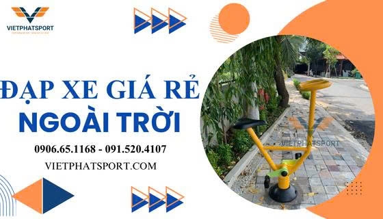Máy Đạp Xe Giá Rẻ Ngoài Trời 
