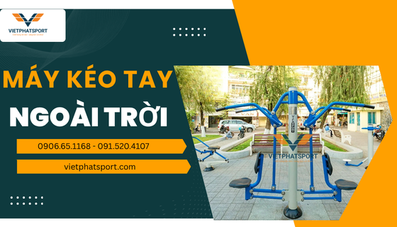 Máy Tập Kéo Tay Ngoài Trời
