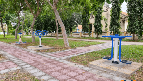 Thiết Bị Thể Thao Ngoài Trời Cho Sức Khỏe Cộng Đồng