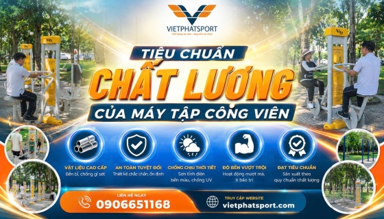Tiêu Chuẩn Chất Liệu Của Máy Tập Công Viên 