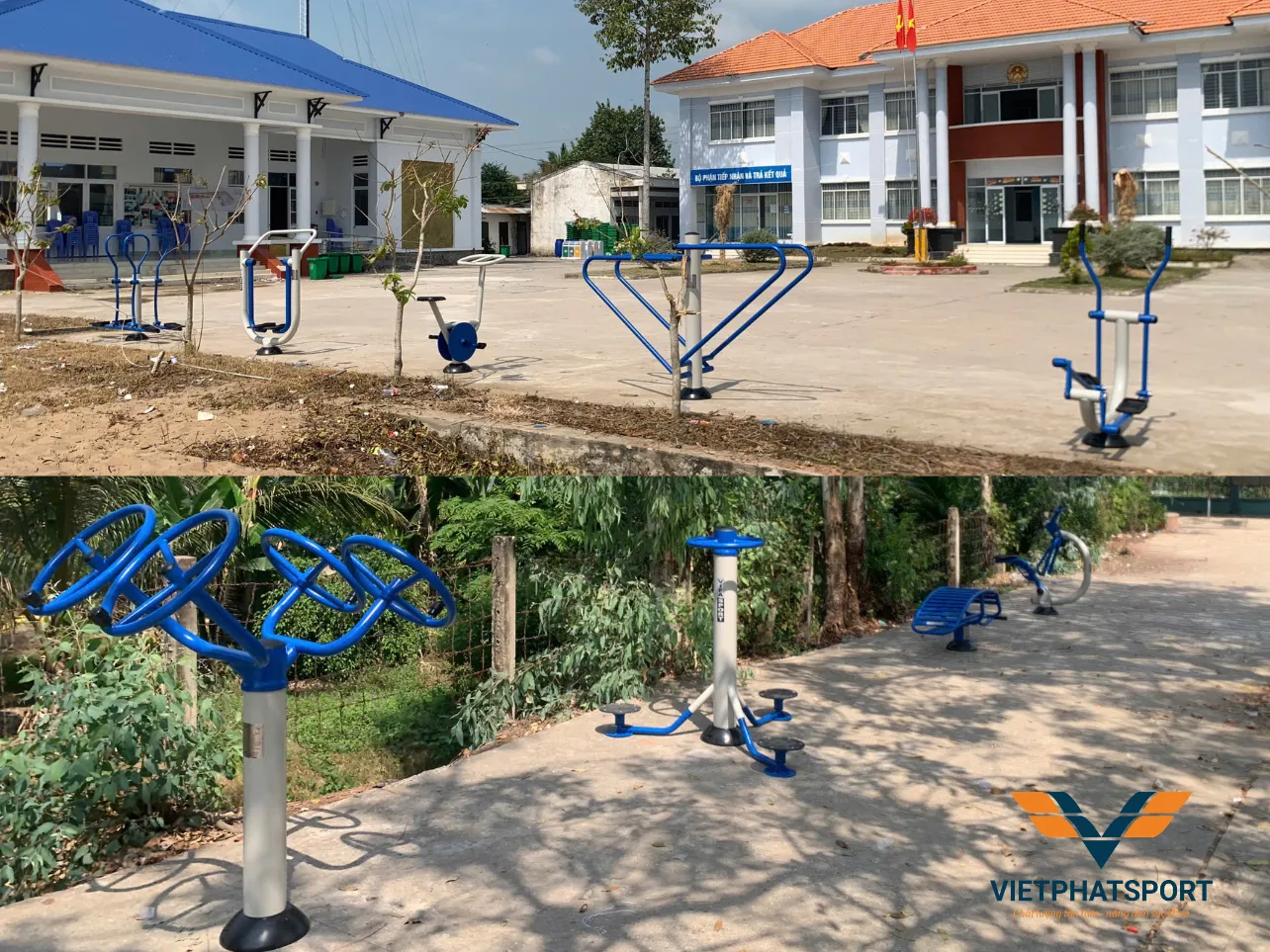 Xã An Phước, Đồng Tháp được trao tặng dụng cụ công viên